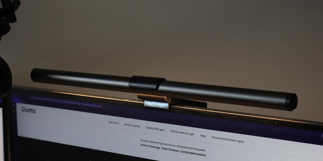 Quntis Monitor Light Bar Focus 41cm Grey Review