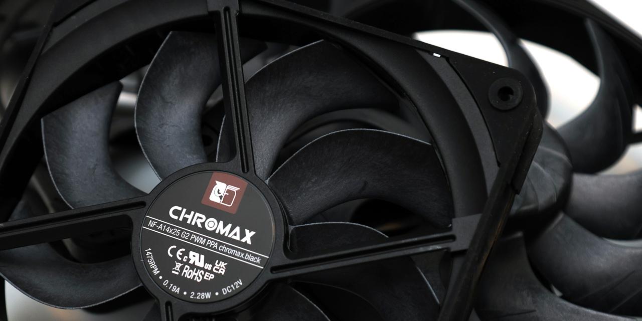 Noctua NF-A14x25 G2 chromax.black Series Review