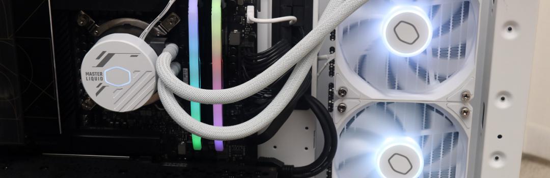 Cooler Master MasterLiquid 240L Core ARGB White Review