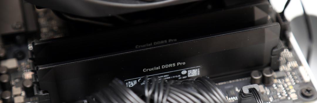Crucial Pro Overclocking DDR5-6000 2x16GB Review